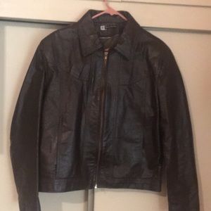Vintage the leather shop leather